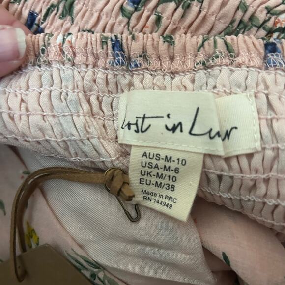 Lost in Lunar Pink Floral 2 Piece Set NWT - Picture 6 of 7